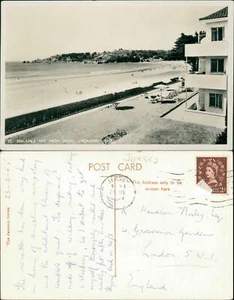 St Brelades Bay From Hotel L'Horizon Jersey Real Photo RP Janesco Series - Picture 1 of 2
