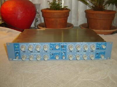 Orban 642B Blueface 1/4" In/out, Stereo 4 Band Parametric Equalizer, Eq, Vintage - Image 1 of 4