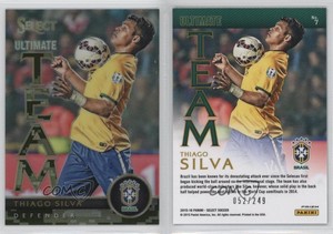 2015-16 Panini Select Ultimate Team Camo Prizm /249 Thiago Silva #7