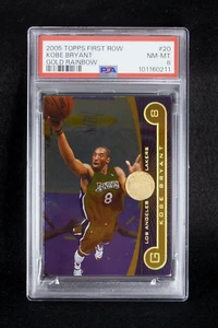 2005 Topps First Row Kobe Bryant #20 Gold Rainbow /325 Los Angeles Lakers PSA 8 - Picture 1 of 17