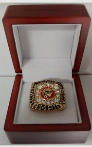 Houston Rockets - 1994 Championship Ring With Wooden Display Box - Picture 1 of 3