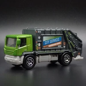 Moderno Basura Reciclaje Basura Camión 1/64 MB Escala Maqueta Modelo Fundido - Imagen 1 de 7