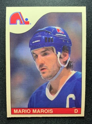 1985-86 O-Pee-Chee #194 Mario Marois Nordiques - Image 1 of 2