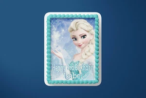 Princess Edible Personalized Cake Topper/birthday - Picture 1 of 6