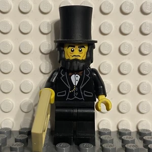 LEGO Abraham Lincoln tlm005 Minifigure. The Lego Movie CMF Coltlm-5 B - Picture 1 of 4