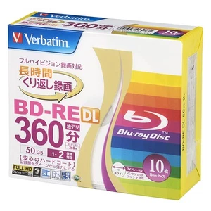 Verbatim For repeat recording Blu-ray Disc BD-RE DL 50GB 10 pieces - Bild 1 von 2