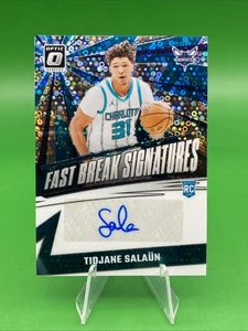 2024-25 Panini Donruss Optic Tidjane Salaun Fast Break Signatures RC Auto #58 - Picture 1 of 2