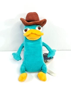 Disney Store Phineas & Ferb Perry das Schnabeltier Agent 10 Zoll Plüsch Teddy NEU Etikett - Bild 1 von 6