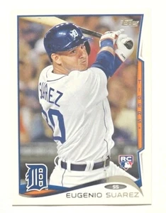 2014 Topps Update #US-96 Eugenio Suarez RC (MARINERS) !! - Picture 1 of 3