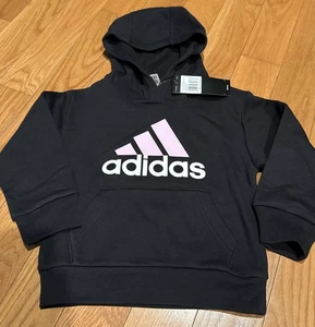Girls 3T Black Adidas Sweatshirt - Picture 1 of 4