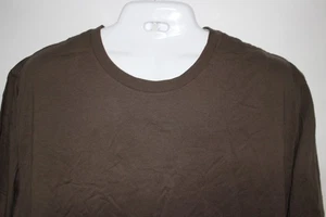 CAMISETA ANTIGUA AZUL MARINO HOMBRE MARRÓN CUELLO REDONDO TALLA: 4XL 4X USADA - Imagen 1 de 2