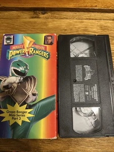 Mighty Morphin Power Rangers VHS Video Series Part 3 "Green With Evil" - Picture 1 of 1