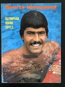 Mark Spitz Signed Sports Illustrated Mag 9/4/72 No Label Olympics Autograph JSA - Picture 1 of 5