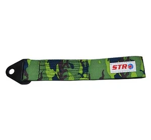 STR 3000kg Car Tow Hook Strap Loop Rally Competition Drift Touring - Camouflage - Picture 1 of 1