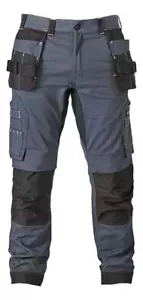 Dickies Funda Flex Para Hombres Gris Multi-Bolsillo Comercio Ropa de Trabajo Pantalones Pantalones - Imagen 1 de 1