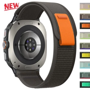 Bracelet Trail Loop pour Samsung Galaxy Watch Ultra 2/Ultra No Gaps bracelet sport en nylon - Photo 1 sur 37