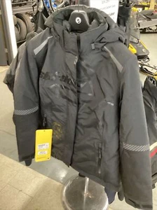 Ski-Doo Womens X-Team Snowmobile Jacket Insulated Water Resistant Black LG - Bild 1 von 4