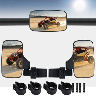 Espejos laterales y espejo central para Polaris Ranger 400/500/700/XP1000/XP4 1000 Foto 1 de 4