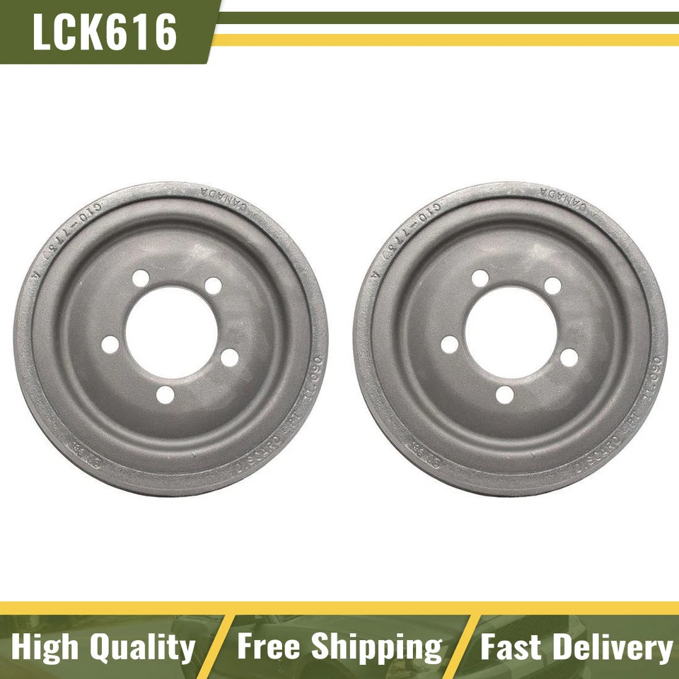 Tambores de freio dianteiro para 1960 1961 1962 1963 1964 1965 1966 1967 Dodge D100 Series - Imagem 1 de 4