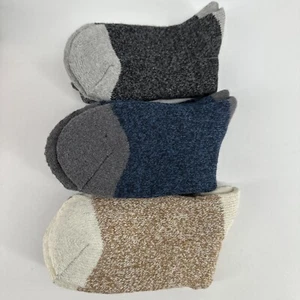 Time May Tell Lana Merino Senderismo Cojín Calcetines Térmicos Cálidos Crew Mujer Talla 5-9 - Imagen 1 de 4