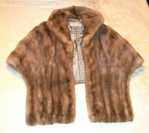 Nerz Stola in Honigblond, Vintage/Super Dick, Exc. Zustand., REDUZIERT!! - Bild 1 von 9