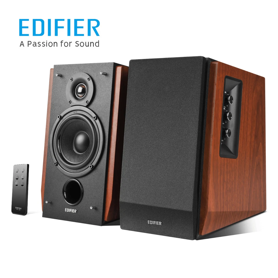 Edifier R1700BT Bluetooth Bookshelf Speakers Active Near-Field Studio Monitors