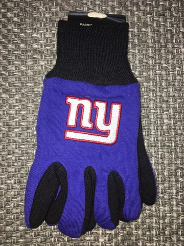 New York Giants Two Tone Youth Size Gloves [NEW]  Very comfortable for youth Cover