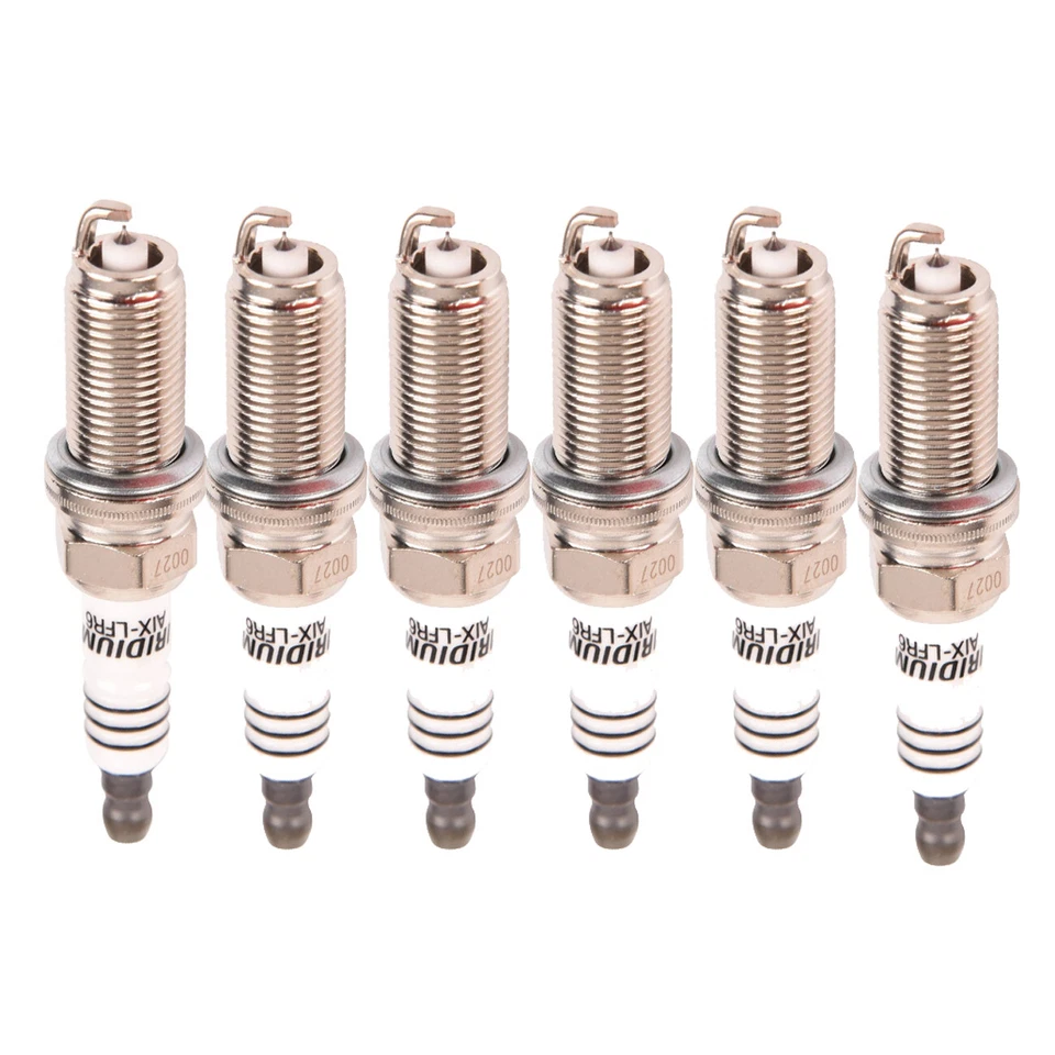Velas de ignição de irídio 6 peças para Nissan 350Z Altima Titan 224015M015 PLFR5A11 VQ35DE - Imagem 1 de 4