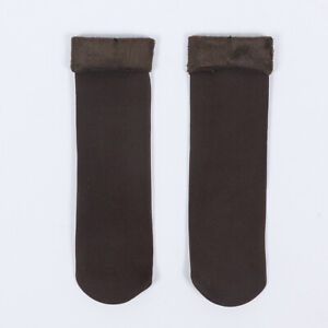 Womens Winter Warm Thicken Thermal Socks Wool Cashmere Snow Seamless Sock Velvet