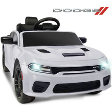 12V Dodge Charger For Kids Ride On Electric Battery Power Remote Control Music