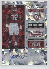 2018 Contenders Draft Picks Cracked Ice Ticket /23 Rashaan Evans Rookie Auto RC