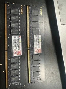 v-Color DDR4 32GB (16GBx2) 2666MHz (PC4-21300) CL19 Unbuffered Non-ECC 1.2V - Picture 1 of 1