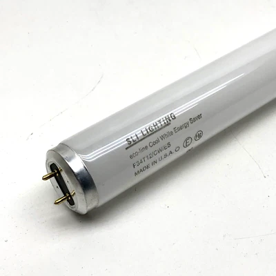 (24-Pack) SLI F34T12/CW/ES Fluorescent 34W T12 Lamp Bulb 48" Cool White USA Made - Image 1 of 4