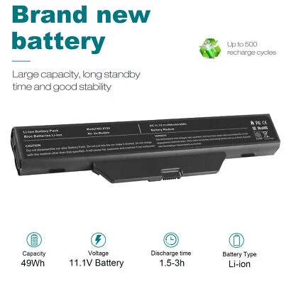 6720s Akku für HP Compaq 510 511 550 610 6700 6720 6730s 6730s/CT HSTNN-IB51 NEU - Bild 1 von 4