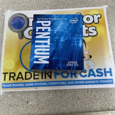 Procesador Intel Pentium G4560 Dual Core 3,5 GHz Procesador Foto 1 de 3
