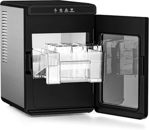 Clear Ice Maker for Whiskey – 150 Cubes/Day, Fast, Self-Cleaning, CrystalFlux - Picture 1 of 8