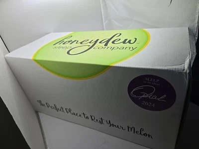 Almohada lateral Honeydew deliciosa + funda de almohada de bambú - TOTALMENTE NUEVA EN CAJA SELLADA Foto 1 de 4