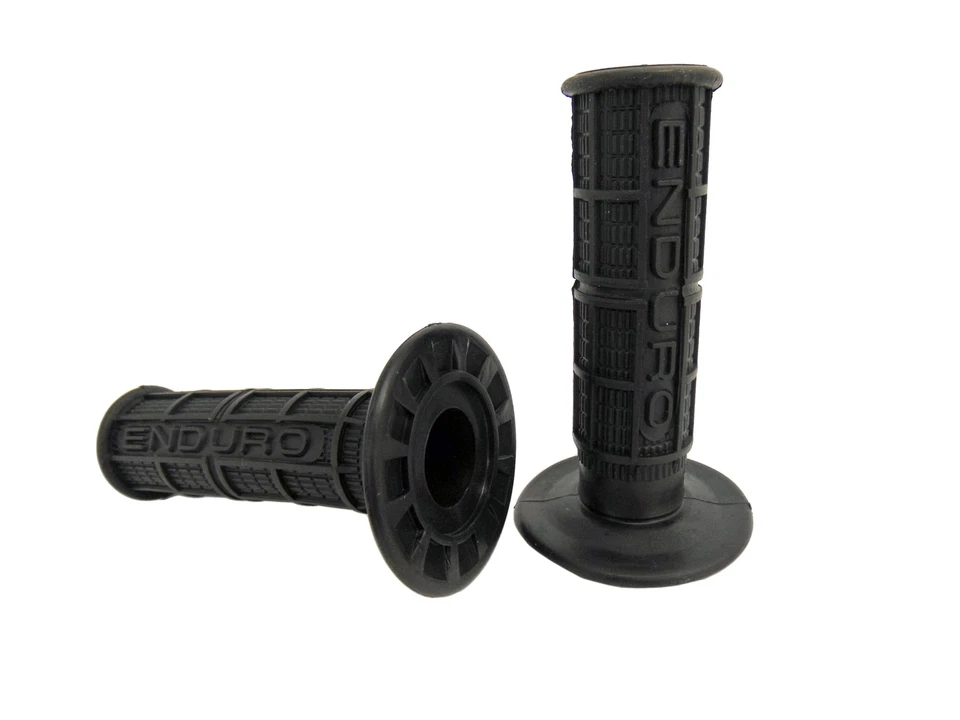 Para Suzuki 90-99 DR350 DR350SE 78 79 DR370 Bicicleta Suja Enduro Preta Punhos Barra 7/8" - Imagem 1 de 1