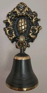 Vintage Victorian-Style Hanging Brass Bell Pull For Tapestry - Picture 1 of 16
