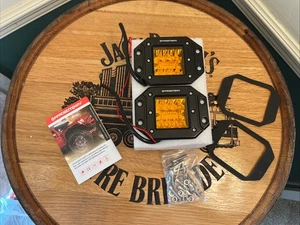 "Vainas LED de montaje empotrado ámbar OFFROADTOWN, 2 piezas 5"" 78 W" - Imagen 1 de 4