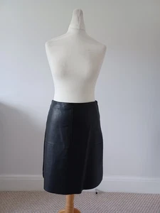 Max Mara Weekend A-Linien Rock Nappaleder komplett gefüttert UK 6 EU UVP 650£ - Bild 1 von 24
