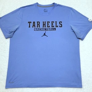 Jordan ELITE Nike Dri-Fit North Carolina Tar Heels basketball shirt Mens LARGE L - Picture 1 of 7