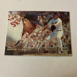 1995 FLAIR ROGER CLEMENS #10 BASEBALL CARD NRMT FLEER ROCKET