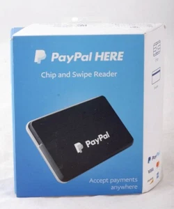 PayPal HERE Chip and Card Swipe Reader Credit & Debit Cards Mobile Reader NEW - Picture 1 of 4
