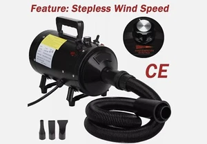 Secador para perros Blaster secador silencioso para perros con calor velocidad variable aseo para perros - Imagen 1 de 3