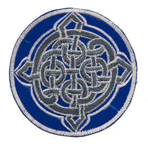 Gestickte Patches Schleife Infini Buddhistisches Creation Hergestellt Hand Tibet - Bild 1 von 1