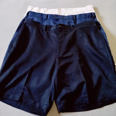 Shorts Lot Men's Size 40 Blue Black Beige Work Uniform Savane Jos. A Bank  - Imagem 1 de 4