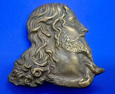 Jesucristo el Salvador Religioso Cristiano Fe Bergamota Temprana BBW Hebilla de Cinturón Foto 1 de 4