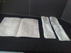 4 X White Jc Penny  Linen Placemat And Napkin New With Tags