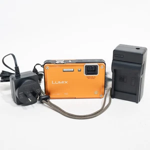 Panasonic Lumix DMC-FT1 Digital Camera CCD 12.1MP Waterproof - Tested! - Picture 1 of 16